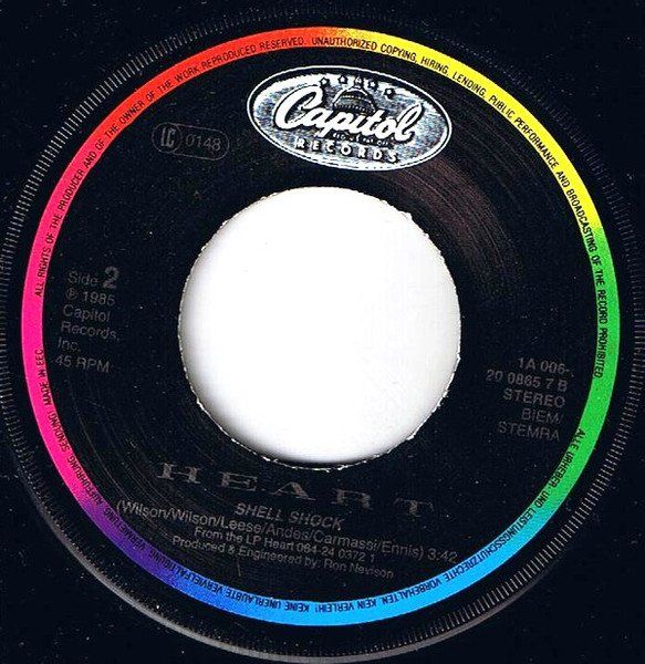 Schallplatten: Heart: Never 7" – Gebraucht aus Steinhausen von Vilivinili 1