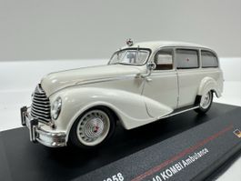 1953 EMW 340 Kombi Ambulance 1:43, inkl. OVP, IST MODELS