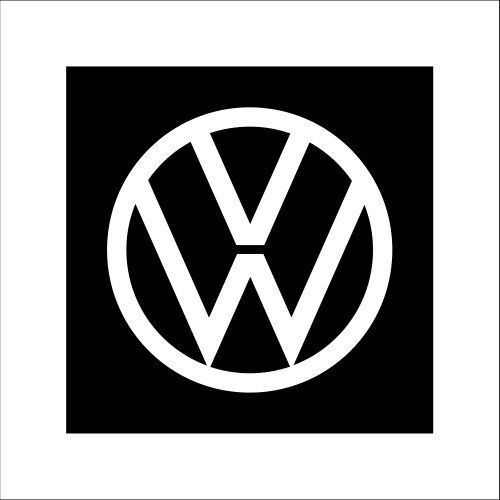 VW - Logo - Aufkleber 10 x 10cm