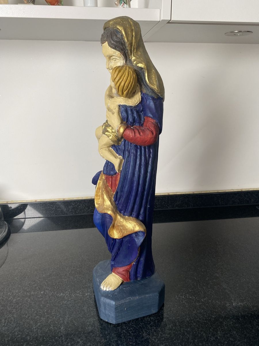 Figuren: Maria mit Kind Holz – Gebraucht aus Freienstein von Roemi21 3