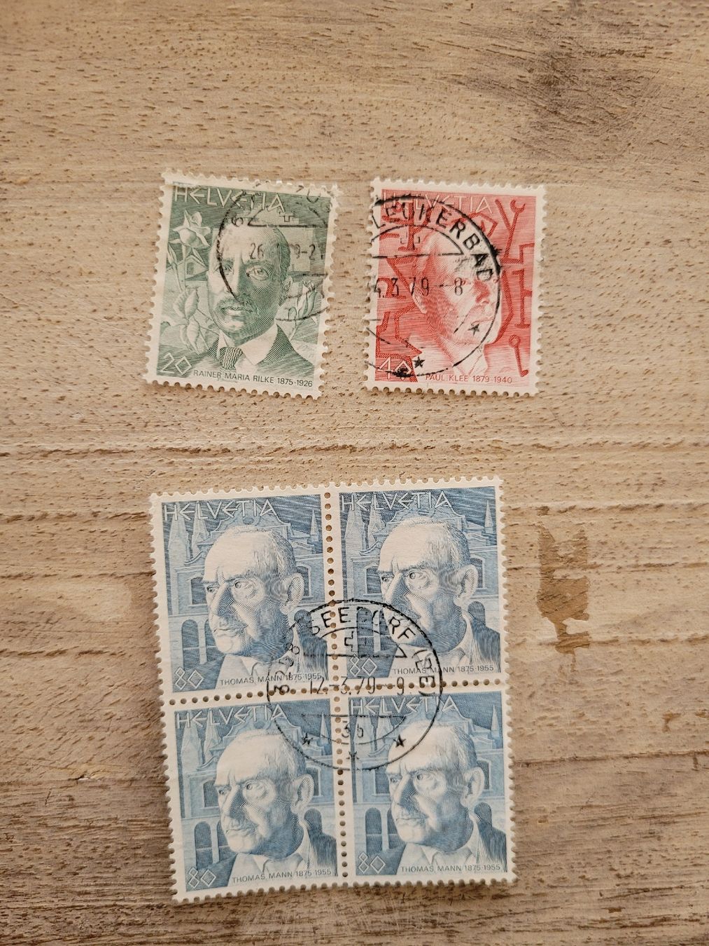 Tous les timbres: Porträtmarken – D'occasion à Inwil par Flower2325