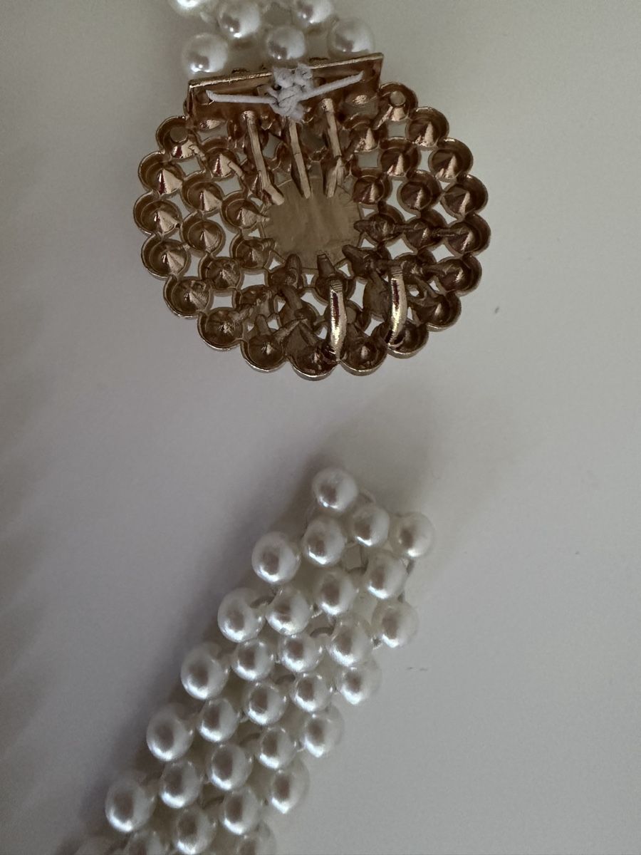 Ceintures: Elastischer Perlen-Gürtel mit Strass Schmucksteinen,  neu – Neuf (Voir description) à Muttenz par stoeberi01 3