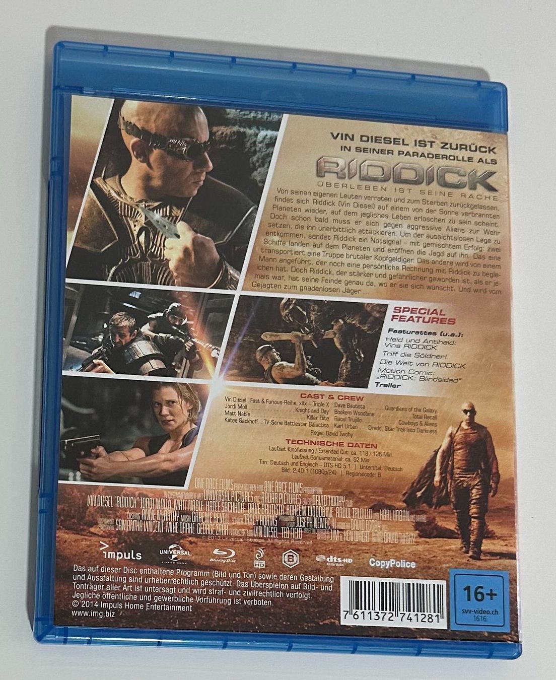 Alle DVDs: Riddick Extended Cut Blu-ray – Vin Diesel – Gebraucht aus Dübendorf von TrimTrend 1