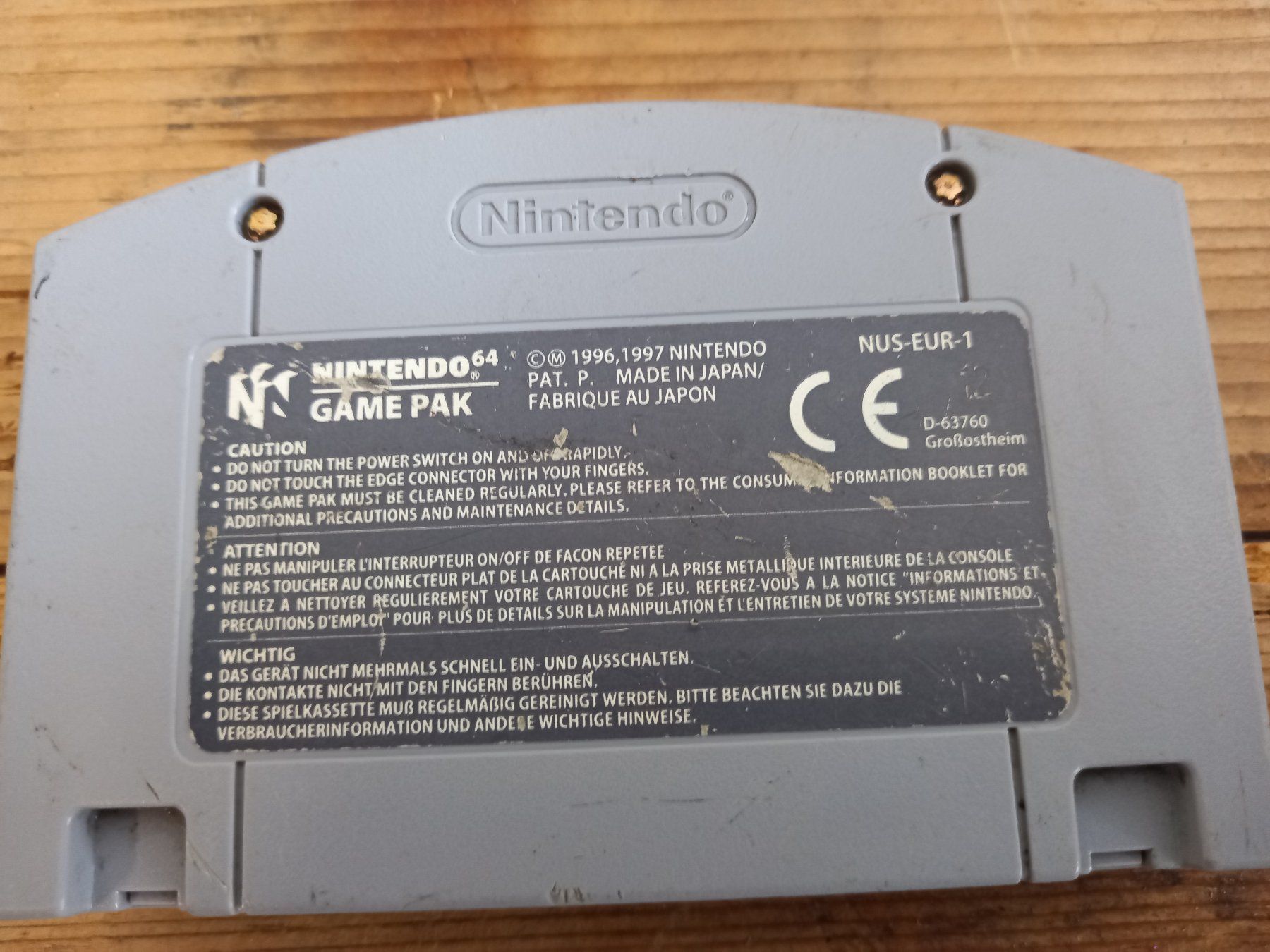 Giochi: Star Wars Rogue Squadron Nintendo 64 – Usato da Prez-vers-Siviriez venduto da Monija70 1