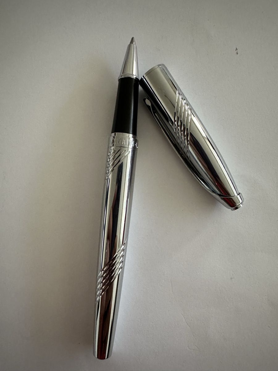 Penna & Evidenziatori: Rollerball Metall  Silberfarben Neu – Nuovo e nell'imballaggio originale da Kloten venduto da digi-Galaxy 4