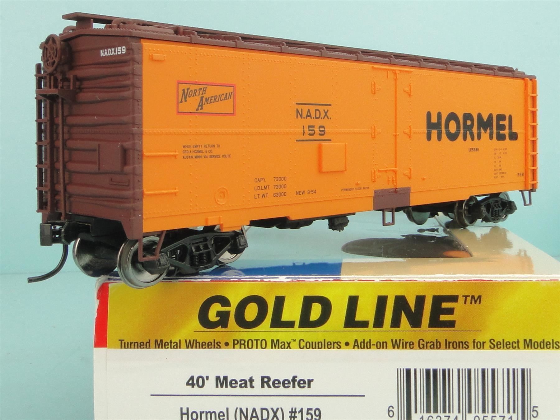 Modellini di ferrovie: Proto Golden Line Hormel Refree,  Kadee – Nuovo e nell'imballaggio originale da Bülach venduto da cann11