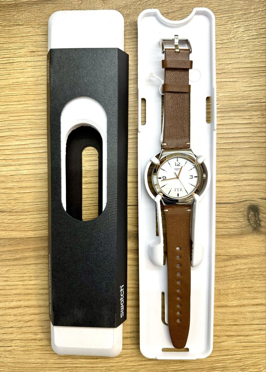 Swatch Orologi: Swatch Irony Big Classic TV Show – Nuovo e nell'imballaggio originale da Sion venduto da BricEnBroc