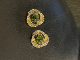 Jolies boucles d’oreilles vintages plaquées or neuves