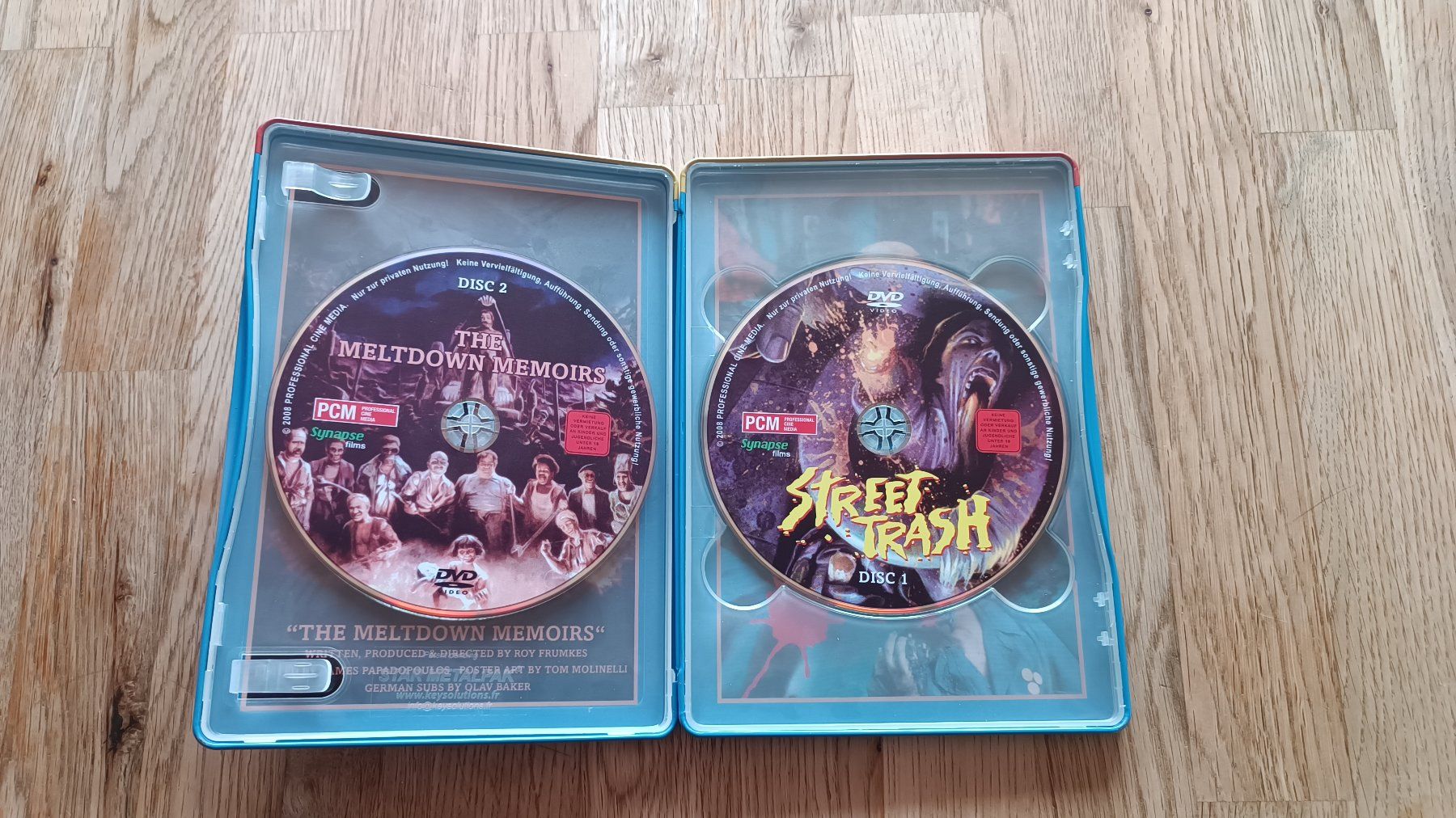 Tutti i DVDs: Street Trash Steelbook – Nuovo (secondo la descrizione) da Oberkulm venduto da Plankton 2