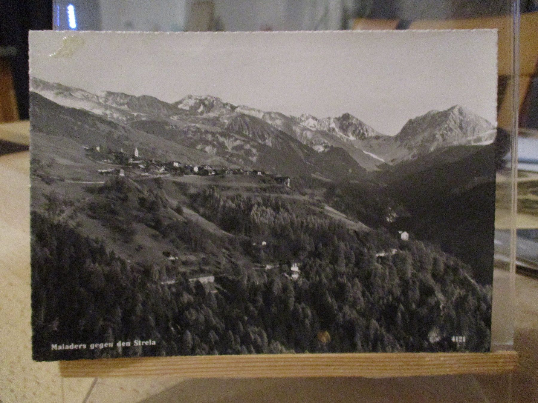 Cartoline postali: Maladers Strela Postkarte  1953  2 – Usato da Felsberg venduto da sanwill