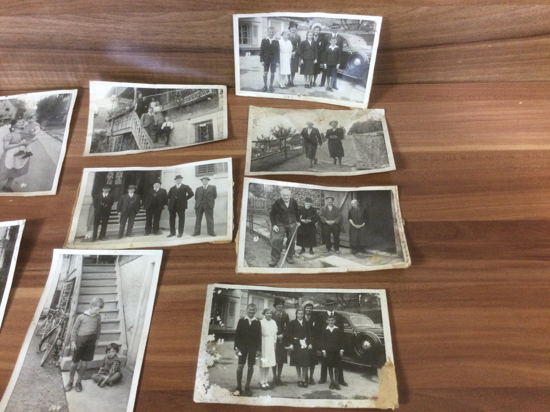 Cartoline postali: Posten antike Ansichtskarten Tuggen ca. 1938-1945 – Usato da Wangen SZ venduto da kuriosum12 5
