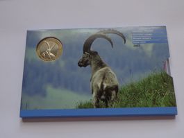 Münzsätz 2007 Steinbock Stempelglanz