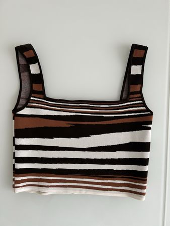 Weekend Max Mara Knit  cropped Top