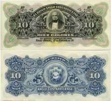 COSTA RICA 10 COLONES 1911 UNC. GEM (Neu und originalverpackt) in ...