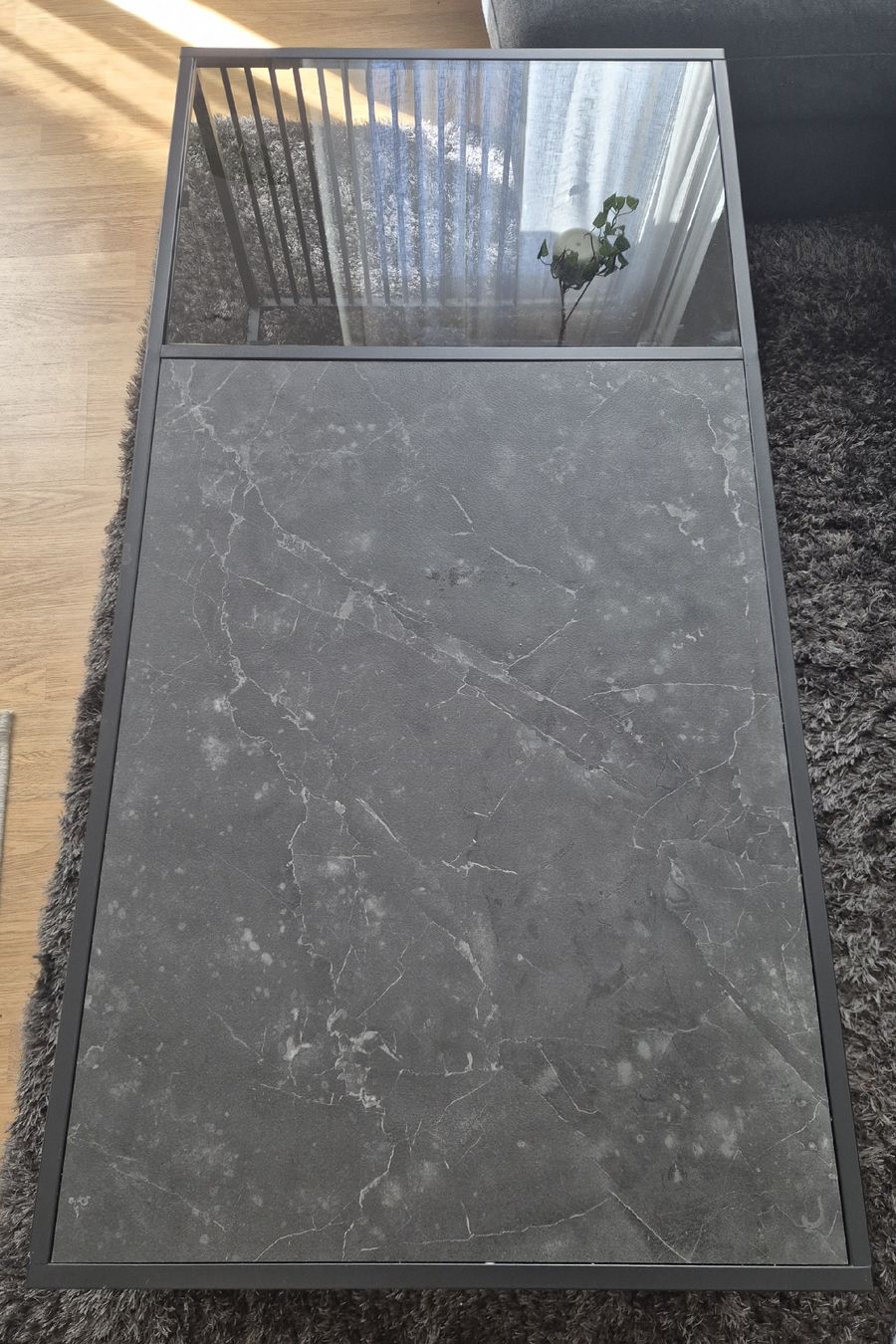 Tavoli: Couchtisch Black Marmoroptik – Usato da Rheinfelden venduto da VbuyB 4