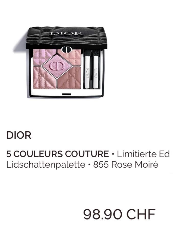 Dior Make-up: DIOR Lidschatten Palette Limitiert – Nuovo (secondo la descrizione) da Rüfenacht BE venduto da Milena_1 2