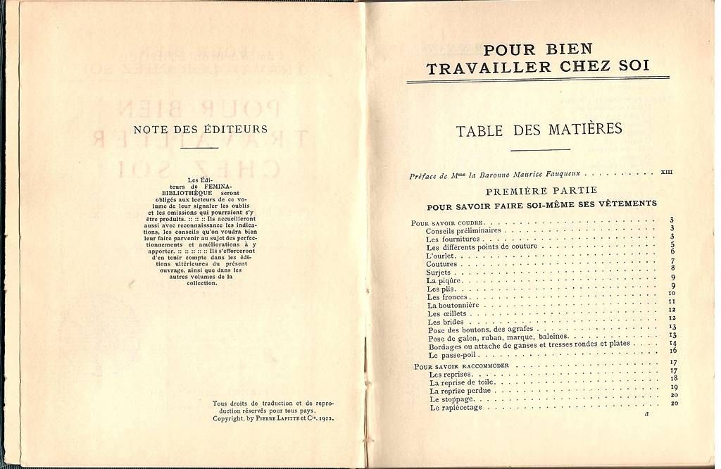 Libri: Pour bien travailler chez soi - 1912 – Usato da Estavayer-le-Lac venduto da mar_2s6b 2