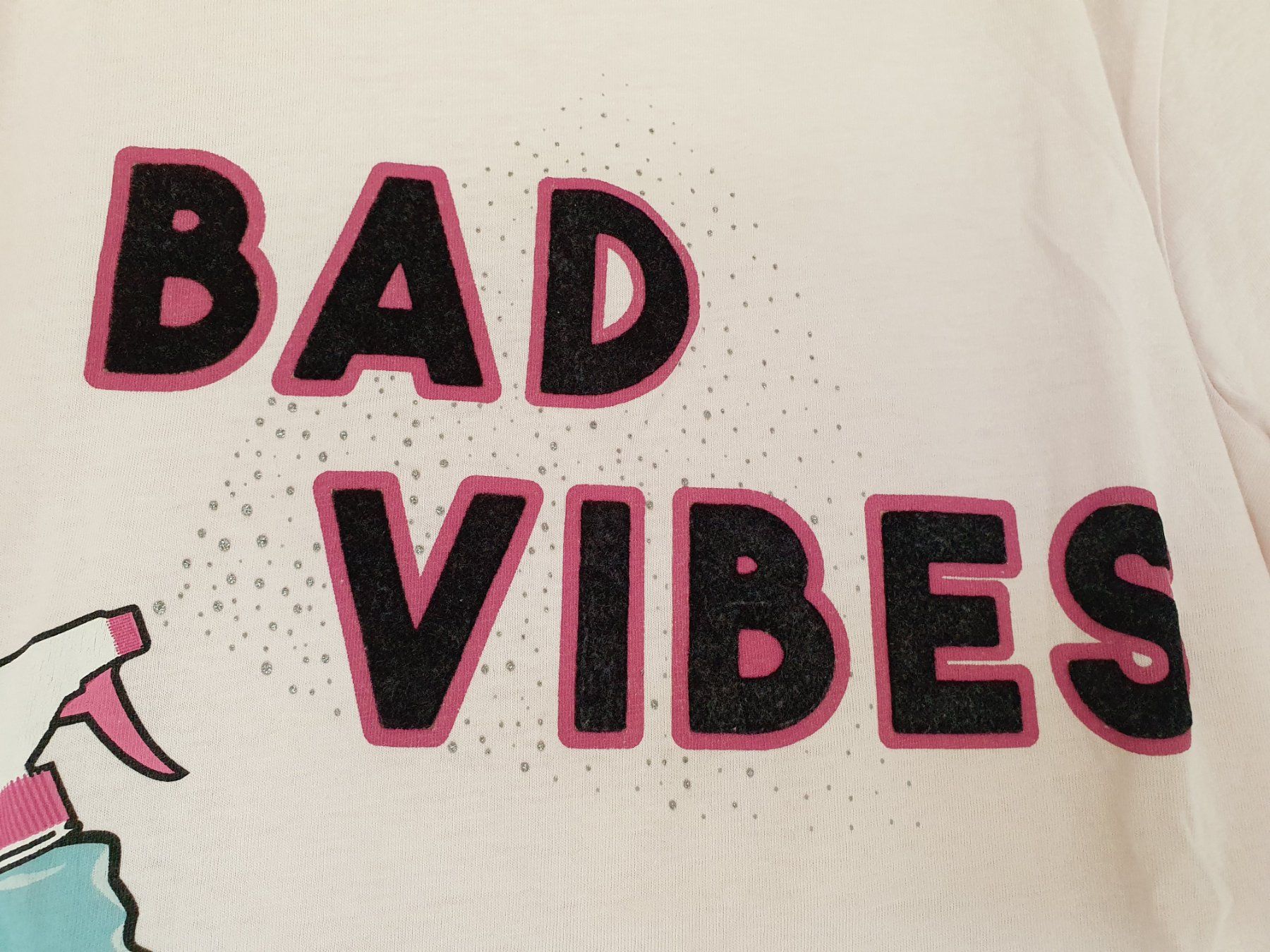 T-Shirts: T-Shirt "bad vibes" Gr. S – Gebraucht aus Villars-sur-Glâne von richardette 2
