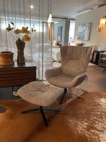 FREIFRAU Hochlehnsessel LEYA Wing Back & Ottoman