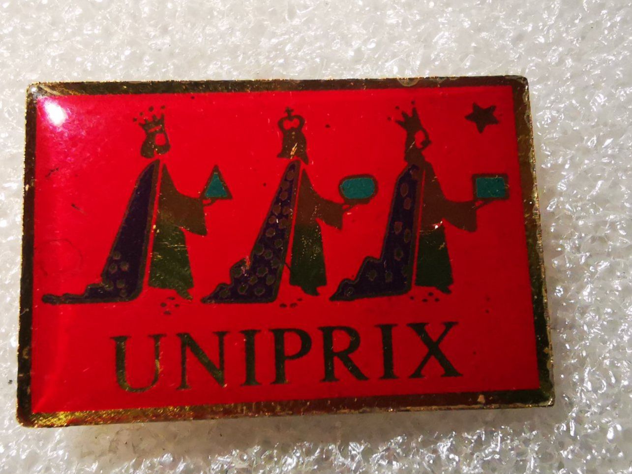 Placchette & Badge: Ansteckpin 7: Uniprix – Usato da Oppligen venduto da Pin-Fall-Shop