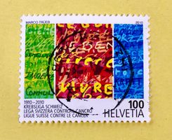 Nr.1343 Sondermarken 100 Jahre Krebsliga Schweiz  GESTEMPELT