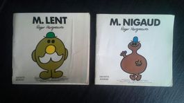 Mr. Lent + Mr. Nigaud / Hachette Jeunesse - 1983
