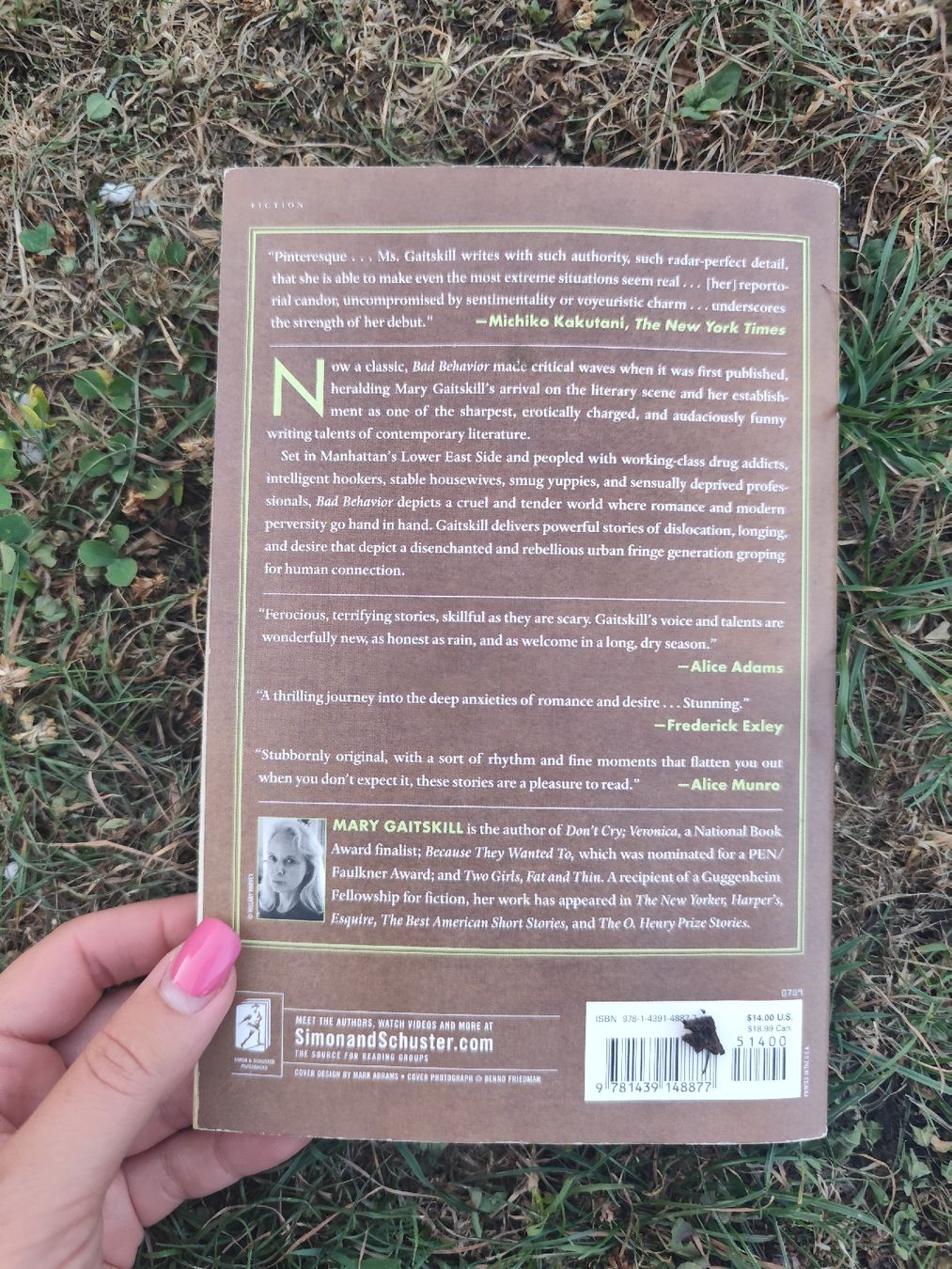 Bücher: Bad Behavior Stories Mary Gaitskill Paperback – Gebraucht aus Mägenwil von VintageGirly 1