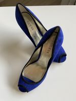 GUESS Blue Peep-Toe High Heels – Size 37 – Worn Only a Few T