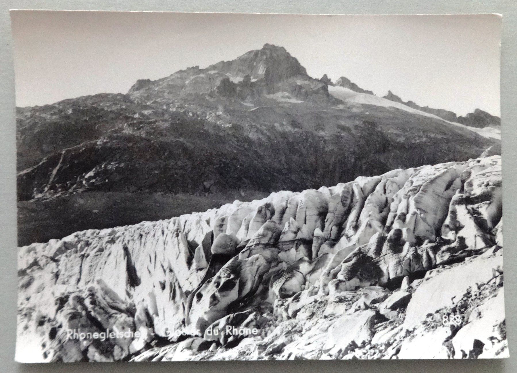 Cartoline postali: Rhonegletscher - Glacier du Rhône – Usato da Fétigny venduto da Billy2miny
