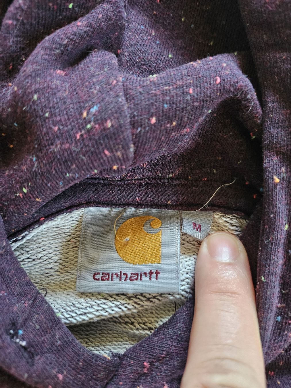 Carhartt Maglioni & Felpe: Sweat à capuche Carhartt, taille M, violet – Usato da La Joux FR venduto da car_ck96 3