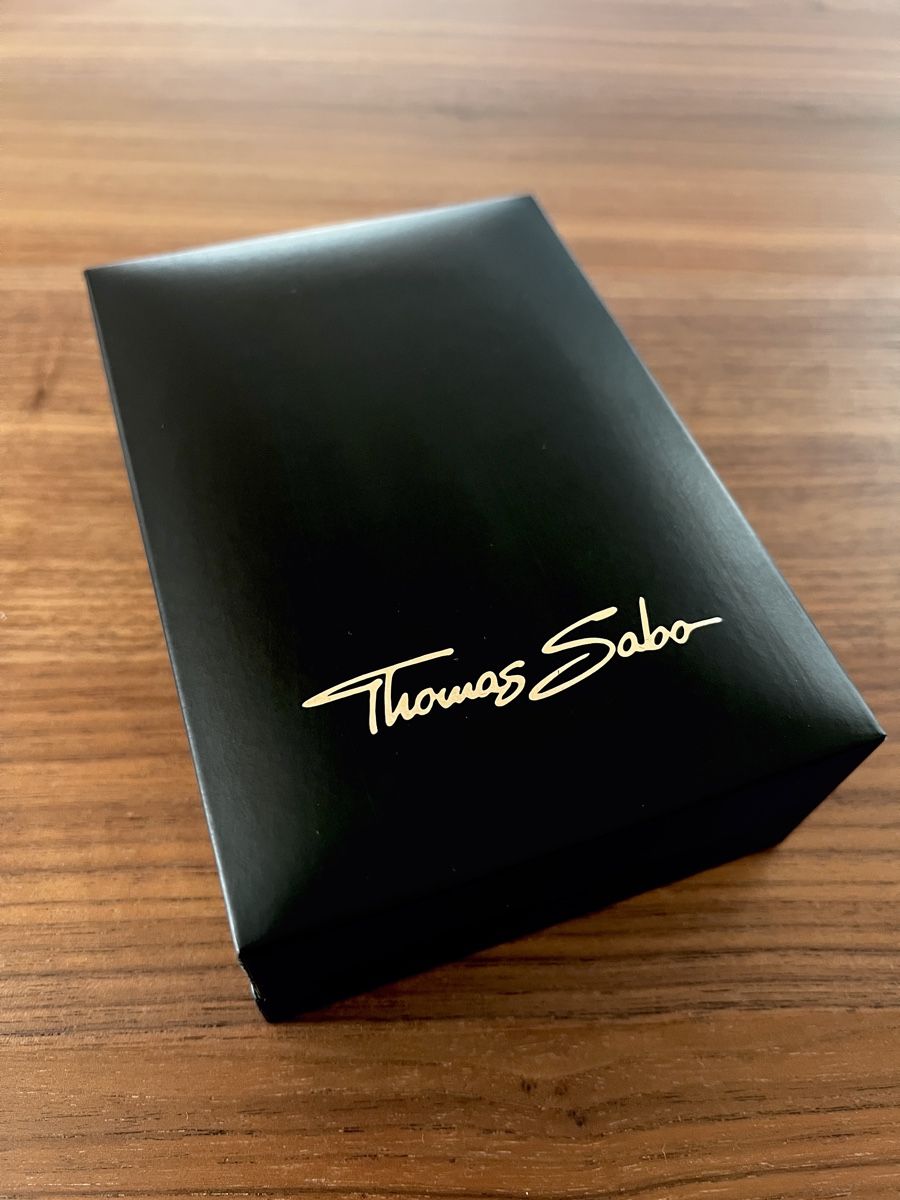 Thomas Sabo Catenine: Thomas Sabo Kette - Lilie mit Beads – Usato da Winterthur venduto da Concorde12 6