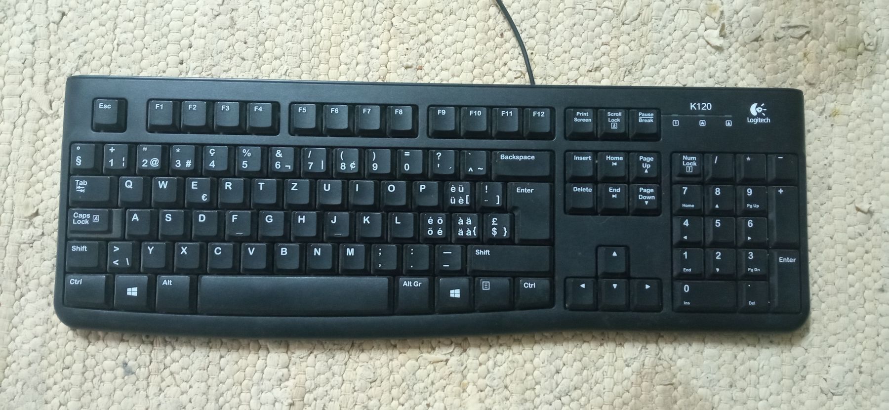 Logitech Tastiere: Logitech K120 clavier – Usato da Courroux venduto da marchand_jura