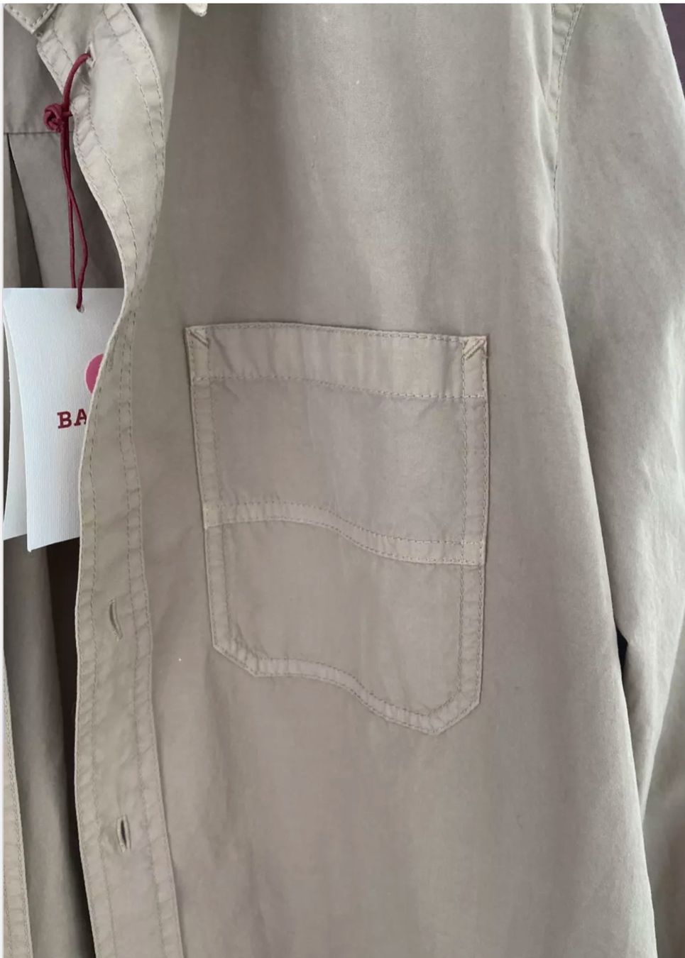 Bally Camicie: Bally Herren Hemd Khaki S – Nuovo e nell'imballaggio originale da Volketswil venduto da praxis12 1
