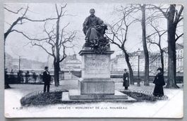 Genève - Monument de J.-J. Rousseau