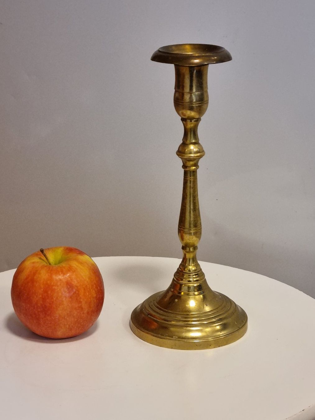 Portacandele: Vintage Messing-Kerzenständer 20 cm – Usato da Scharnachtal venduto da devin03