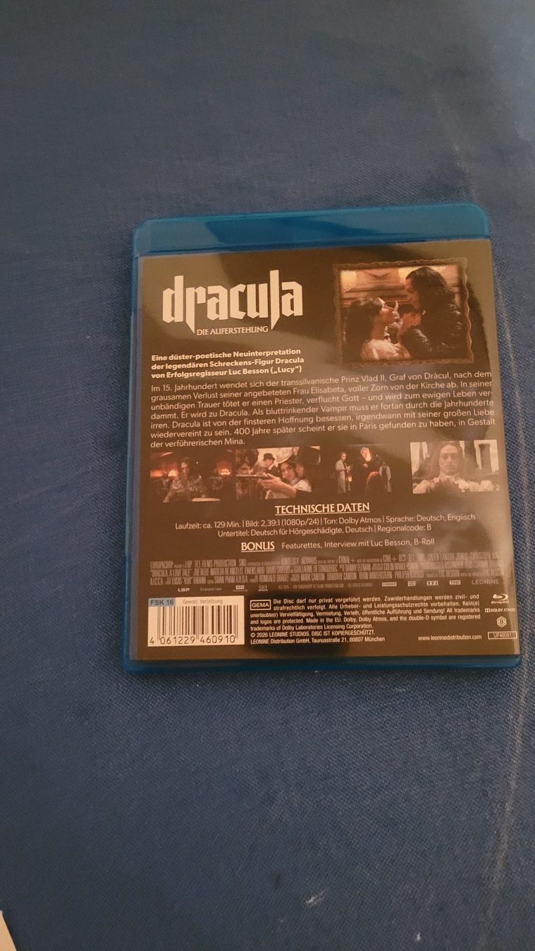 Tutti i DVDs: Dracula ------- Die Auferstehung – Usato da Aarau venduto da DonAppetito 1