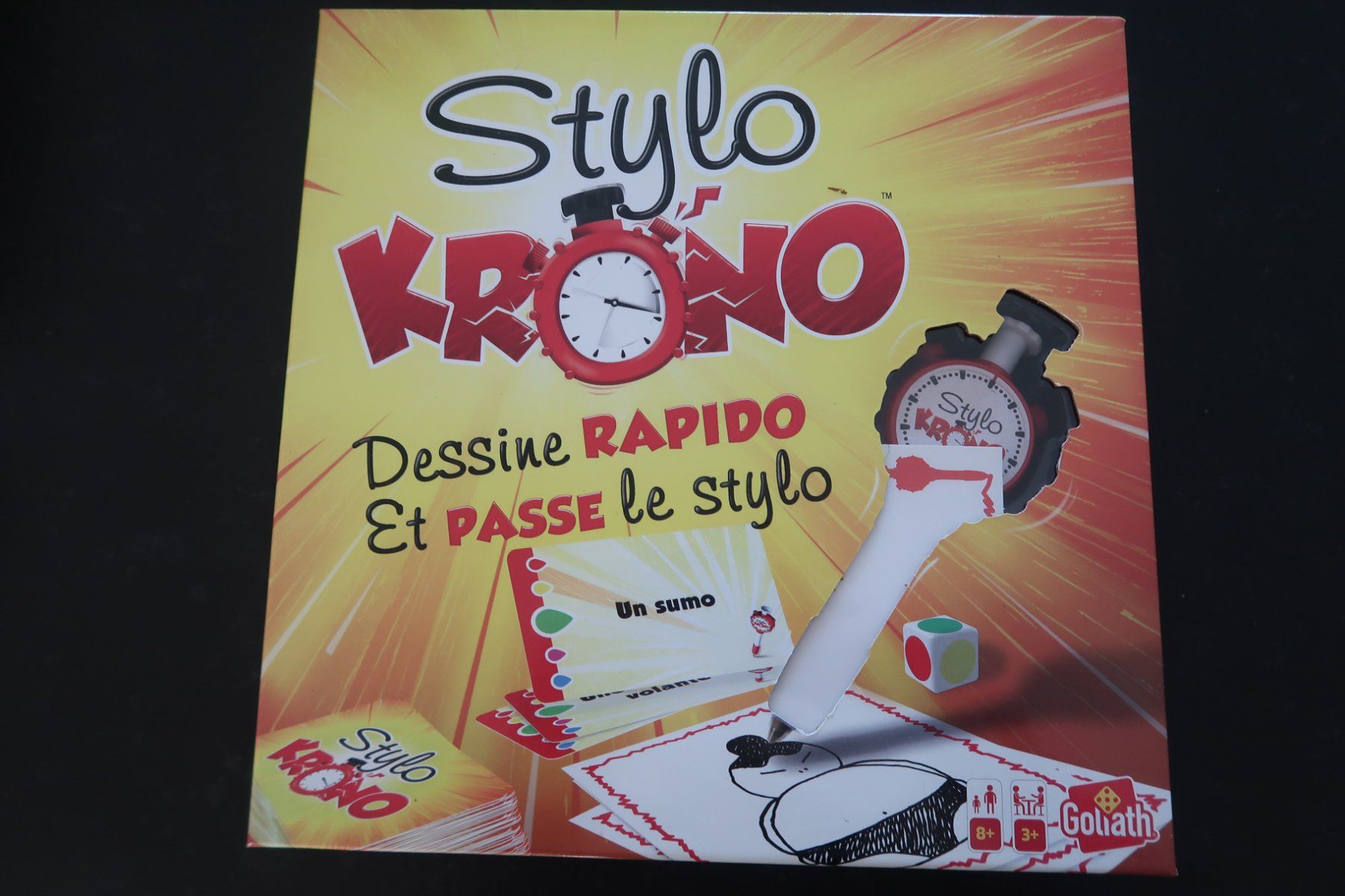 Goliath Jeux: STYLO KRONO  Jeu – D'occasion à Porrentruy par tupatup