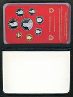 CHF-Münzsatz 1987 PP Jahrgangssatz