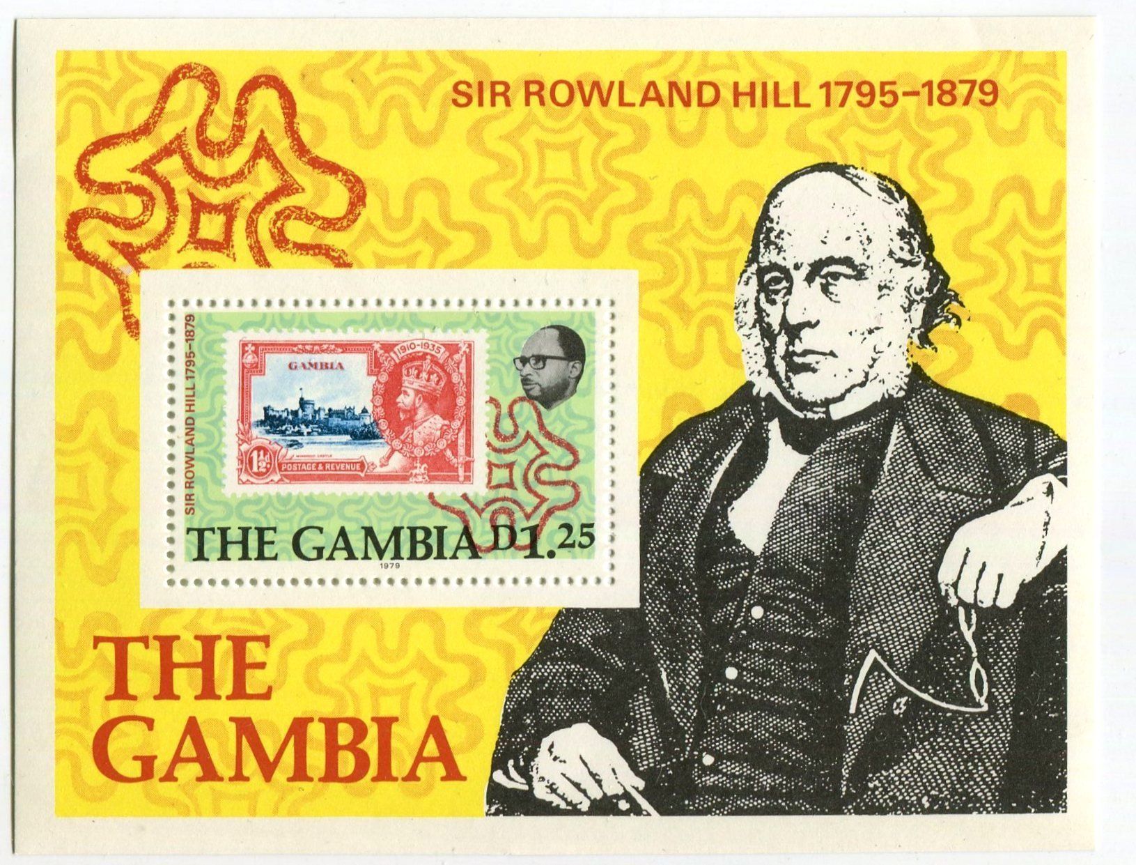 Tous les timbres: Block "Rowland Hill". Gambia – Neuf avec emballage d'origine à Basel par Butsch5