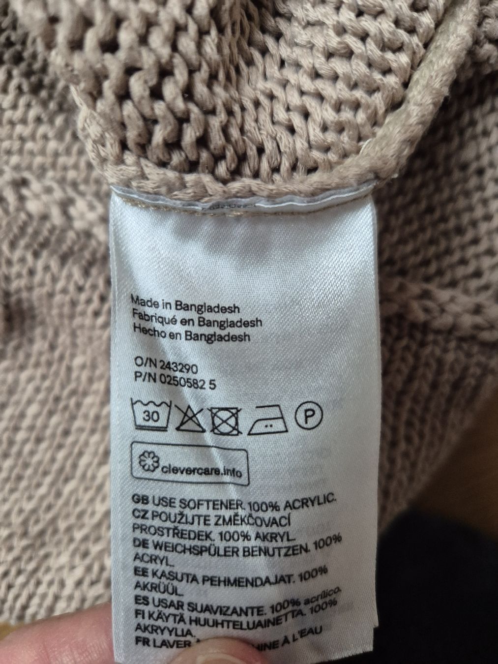H&M Maglioni & Felpe: H&M Basic Damenpullover hellbraun Grösse XS guter Zustand – Usato da Rheinau venduto da Jackandjones01 3