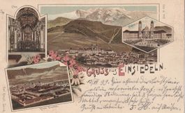 Kt.Schwyz-Einsiedeln- Litho 1899