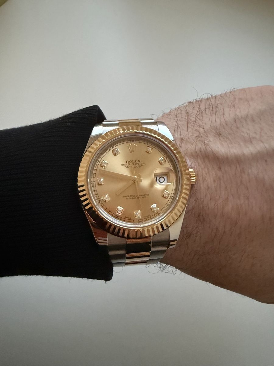 Rolex Uhren: Rolex DateJust ll 41 Mouvement automatique – Gebraucht aus Bussigny von Timespieces_CH 7