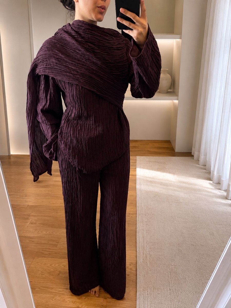 Kleiderpakete: Ensemble burgundy – Neu (gemäss Beschreibung) aus Genève von nou_bq85