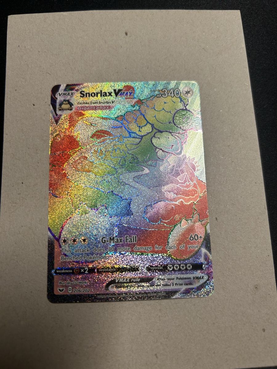 Pokémon Sammelbilder & Trading cards: Snorlax Vmax – Neu (gemäss Beschreibung) aus Ettingen von osc_6lj6
