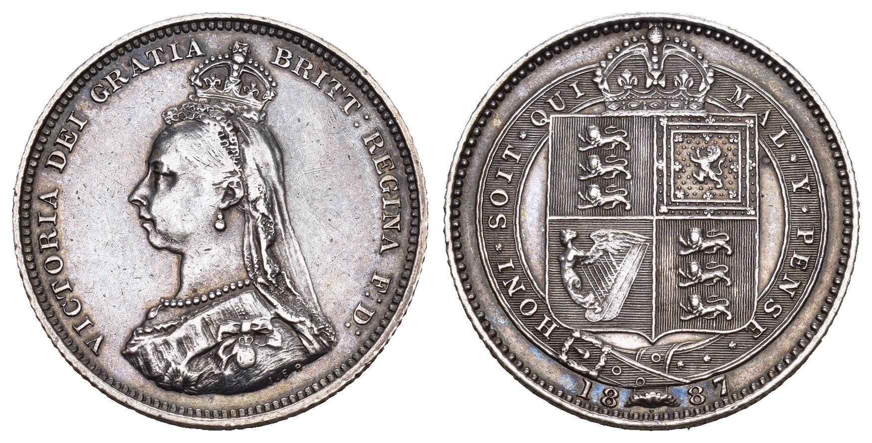 Tutti le monete: Grea Britain 1887 – Usato da Bern venduto da numismatictops