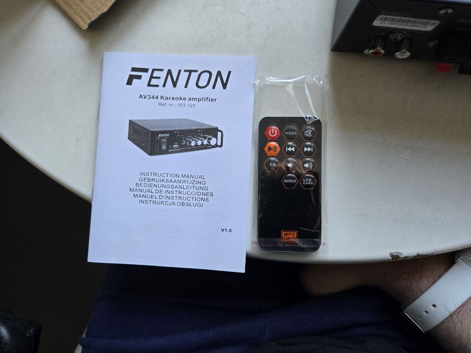 Amplificatori: Fenton AV344, Karaoke Amplifier – Nuovo e nell'imballaggio originale da Solothurn venduto da Sam79 4