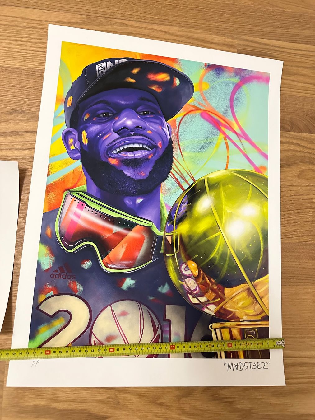 Foto & Immagini: Madsteez WEENBRON Limited Edition Print Fine bild lebron – Nuovo (secondo la descrizione) da Baar venduto da Mic_vL 5