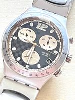 Swatch Chronograph Uhr Alu Armband