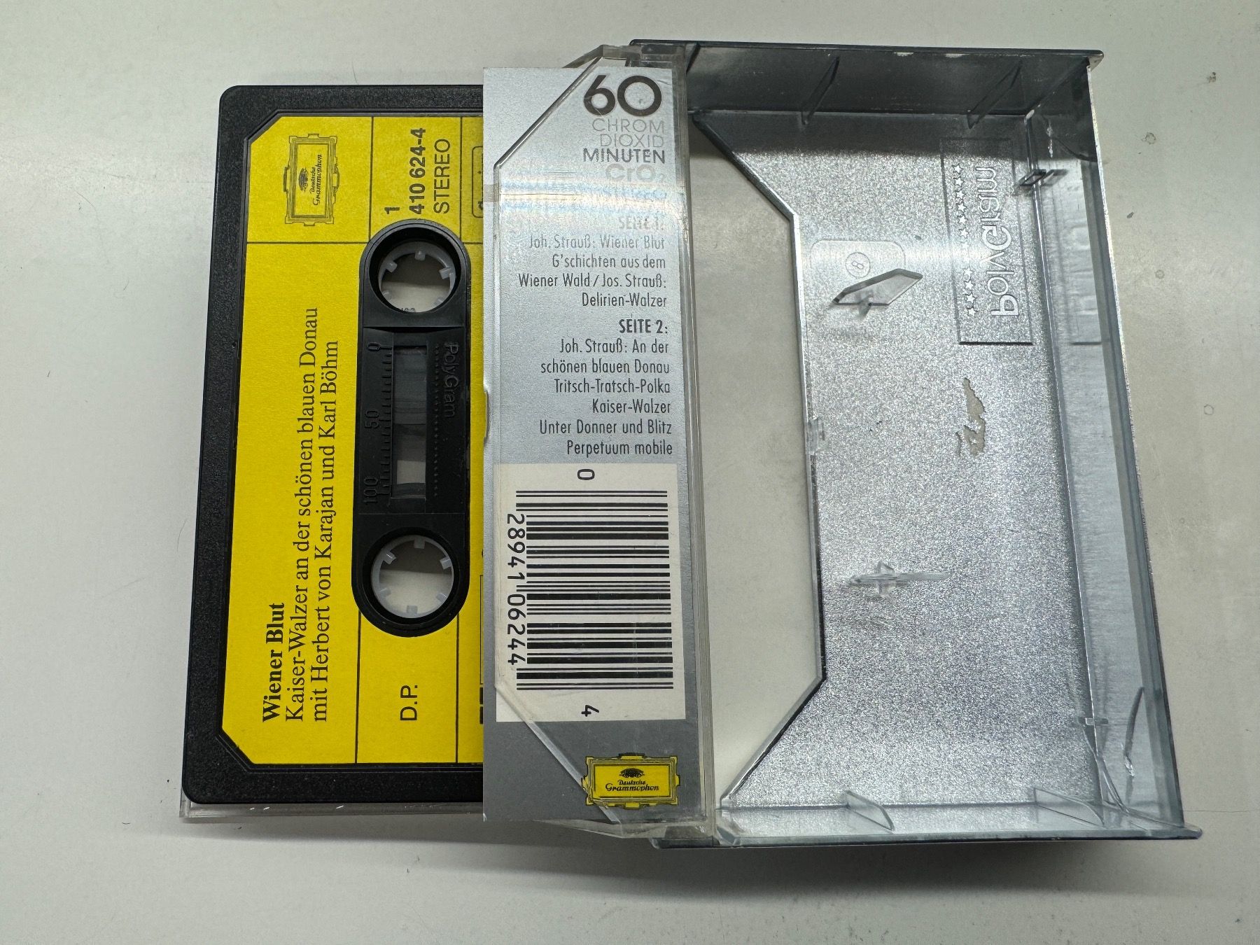 Kompaktkassetten: Wiener Blut - Karajan / Böhm, MC Kassette – Gebraucht aus Erstfeld von Mario_boe0 1