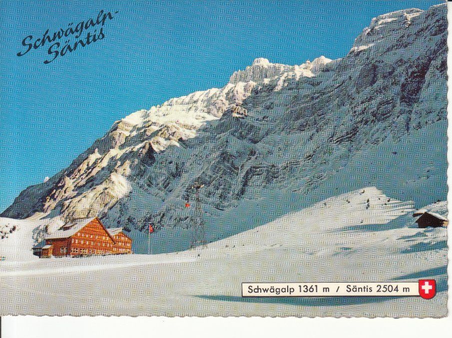 Cartoline postali: Schwägalp ca. 1965 – Usato da Bürglen TG venduto da StampGraf